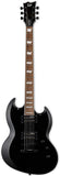 ESP LTD Viper-201B Baritone Electric Guitar - Black