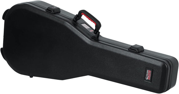 Gator Cases Molded Flight Case for 335 Semi-Hollow Electric Guitars with TSA Approved Locking Latch; (GTSA-GTR335)