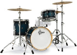 Gretsch Drums Renown RN2-J483 3-piece Shell Pack - Satin Antique Blue Burst