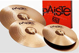 Paiste 201 Bronze Series 14/16/20-Inch Universal Cymbal Set (015USET)