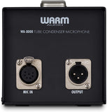 Warm Audio WA-8000 Large Diaphragm Tube Condenser Microphone, Black w/Hard Case