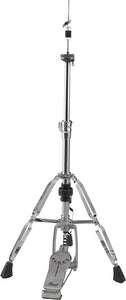 Pearl H930 Double-Braced Hi-Hat Stand with Longboard Swiveling Footplate, Adjustable Precision Spring Dial, and Heavy Double-Braced Tripod Base