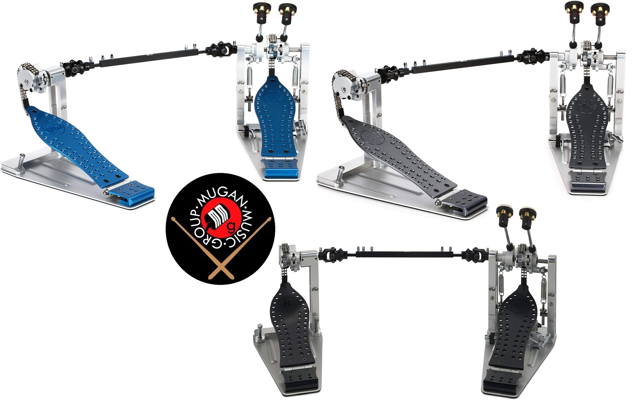 direct drive double bass drum pedal DW MCD Machined Chain Drive Double Bass Drum Pedals – Mugan Music Group