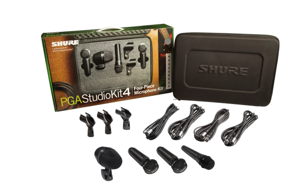 Shure PGA Studio Kit 4-Piece Microphone Set
