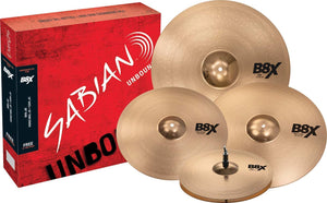 Sabian B8X Performance Set Cymbal Pack (45003XG)