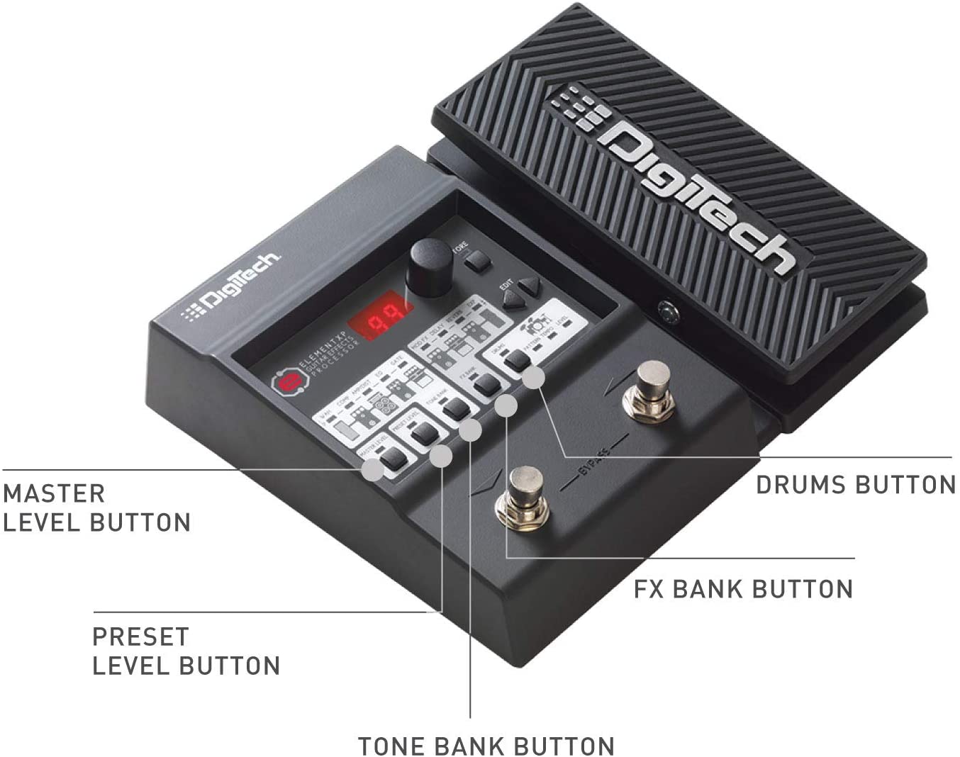 digitech multi effects pedal DigiTech Element XP Guitar Multi Effects Pedal – Mugan Music Group