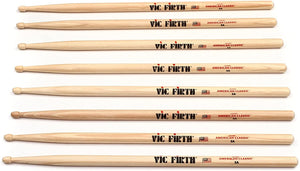 Vic Firth American Classic 5A Drumsticks - Buy 3 Get 1 Free