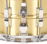Ludwig 6.5x14 Acro Brushed Brass Snare Drum