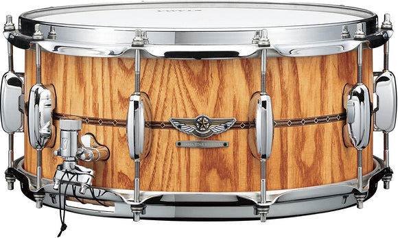 Tama Star Reserve Stave Ash Snare Drum - 6.5-inch x 14-inch - Oiled Amber Ash