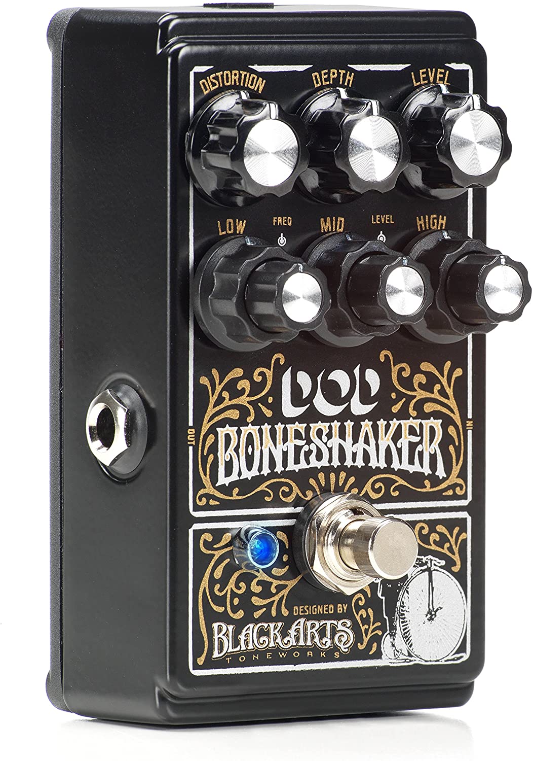 digitech distortion pedal Digitech DOD-BONESHAKER Signature Designer Distortion Pedal with 3-Ban – Mugan Music Group