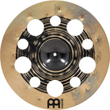 Meinl Cymbals Classics Custom Dual 18" Trash Crash with Holes - Dark and Brilliant Finish (CC18DUTRC)
