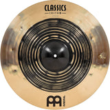 Meinl Classics Custom Dual 19" / 20" Crash Cymbals - Dark and Brilliant Finish