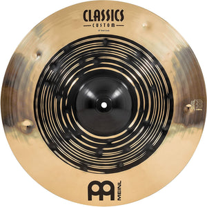 Meinl Classics Custom Dual 19" / 20" Crash Cymbals - Dark and Brilliant Finish
