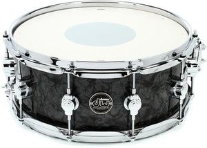 DW Performance Series Snare Drum - 5.5" x 14" Black Diamond FinishPly