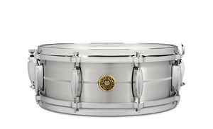 Gretsch 5" X 14" USA Metal Solid Aluminum Snare Drum