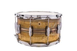 Ludwig Raw Brass Snare Drum - 8" x 14"