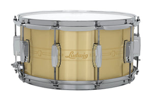 Ludwig Heirloom Series Brass Snare Drum - 7" x 14"