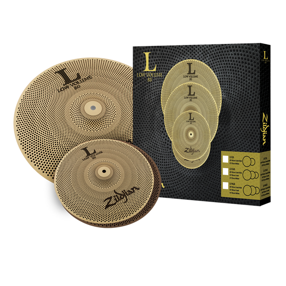 Zildjian L80 Low Volume Cymbal Pack Set (LV38)