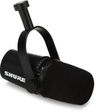 Shure MV7 Podcast USB/XLR Microphone (Silver / Black)