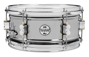 PDP Concept Snare 6x12, Black Nickel Over Steel w/ Chrome Hardware