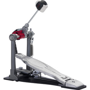fastest single bass drum pedal Pearl Eliminator Solo Red Single Bass Drum Pedal – Mugan Music Group