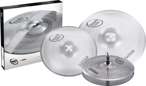 SABIAN Quiet Tone Practice Cymbals Set QTPC502