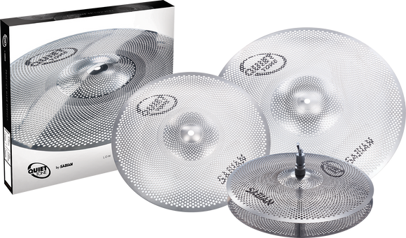 SABIAN Quiet Tone Practice Cymbals Set QTPC502