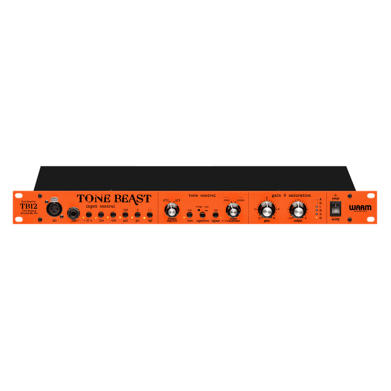 Warm Audio TB12 Tone Beast Microphone Preamp (Orange / Black