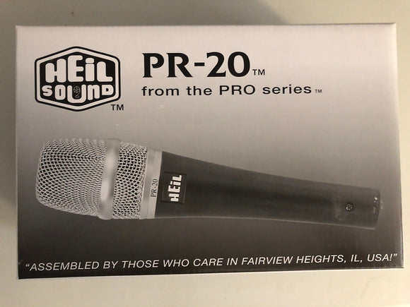 Heil PR-20 Large Diaphragm Dynamic Microphone