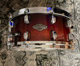 Tama 5.5x14 Starclassic Performer Maple/Birch Snare Drum - Dark Cherry Fade