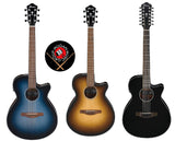 Ibanez AEG50 Acoustic-Electric Guitars (Black / Indigo Blue / Dark Honey Burst)