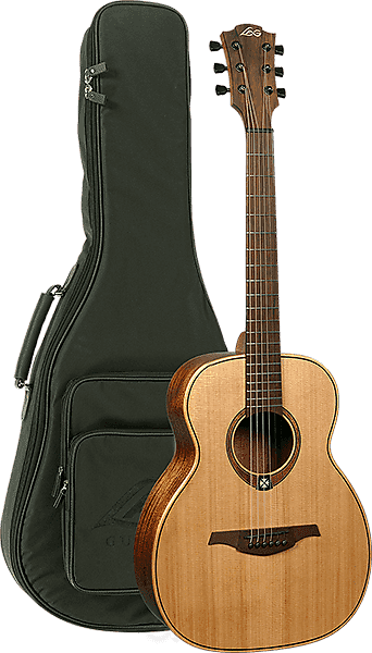 Lag Guitars Tramontane Travel Acoustic Guitars (Khaya / Red Cedar